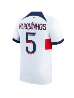 Paris Saint-Germain Marquinhos #5 Auswärtstrikot 2023-24 Kurzarm